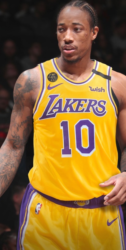 PHOTO Get A Good Look At Demar Derozan In A Lakers Jersey Because It Will Never Happen
