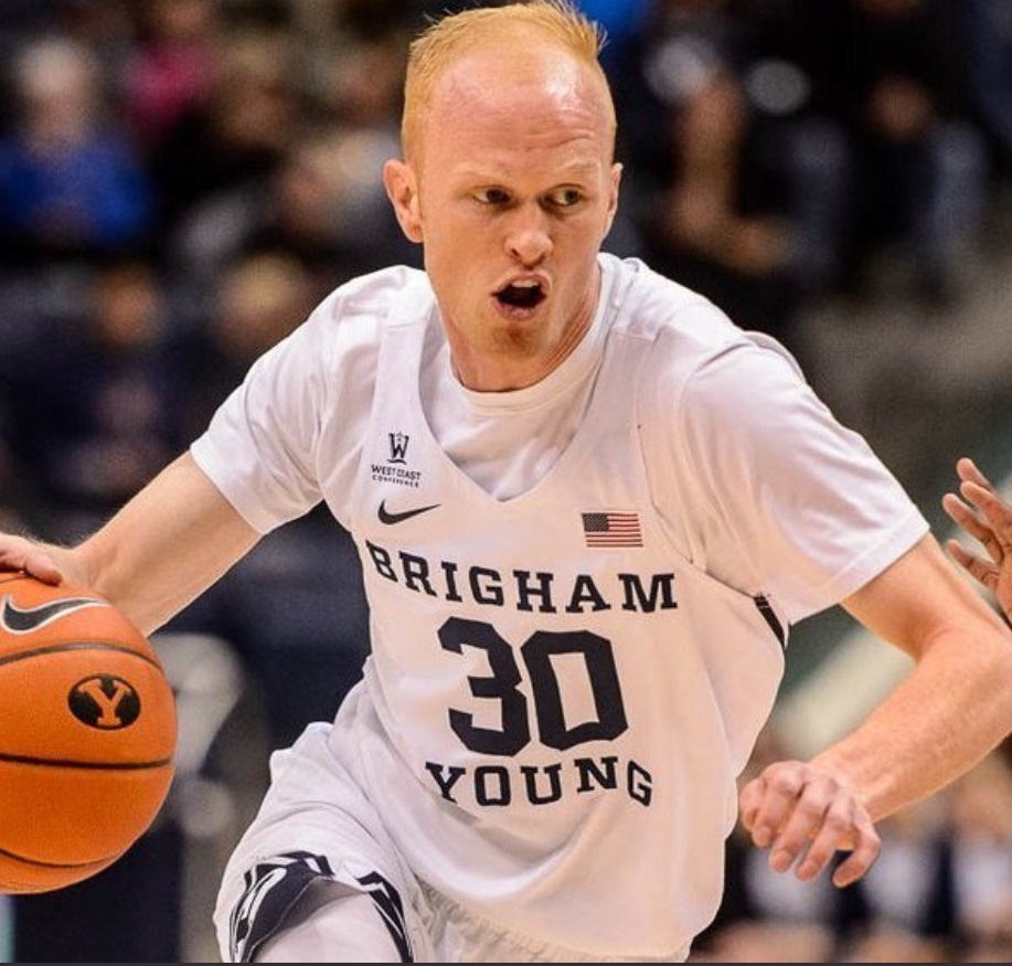 PHOTO BYU Has An Albino Player Named TJ Haws