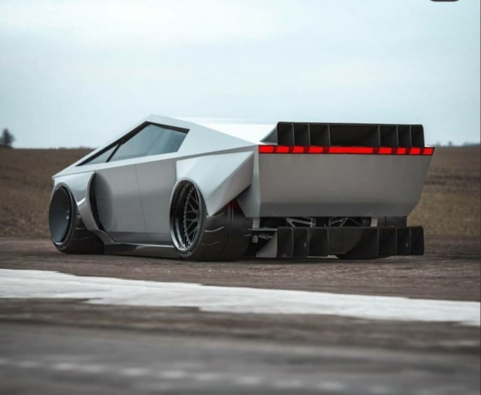PHOTO Tesla Cybertruck That Looks Like A