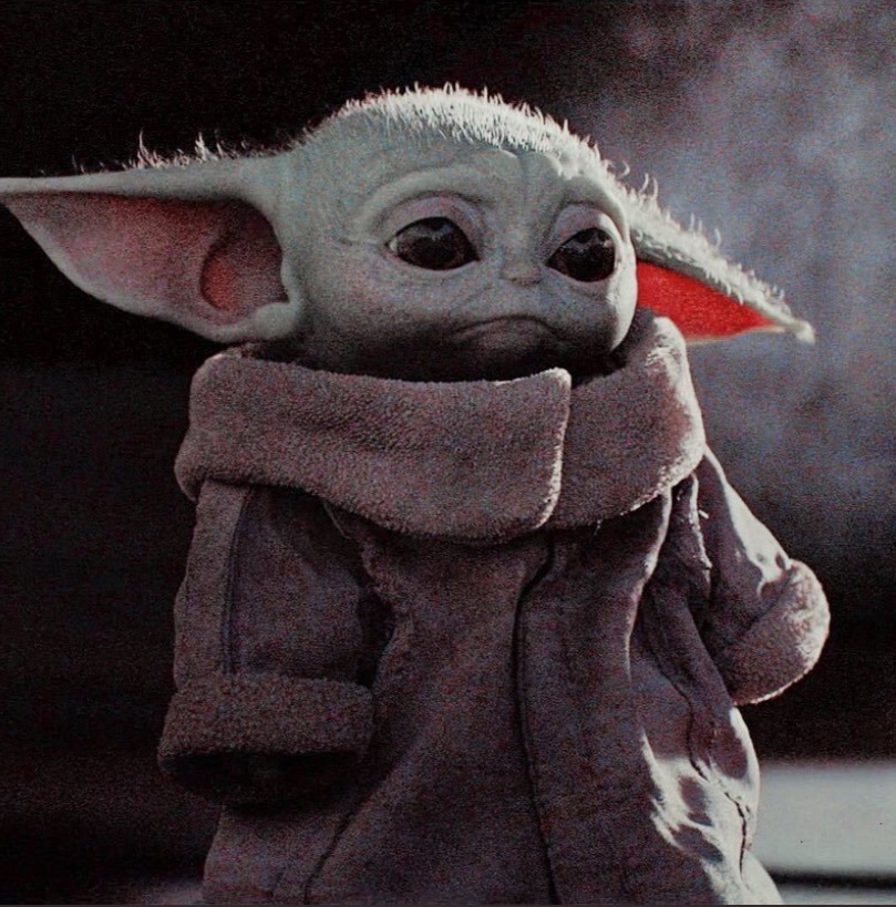 PHOTO Baby Yoda Sad Face