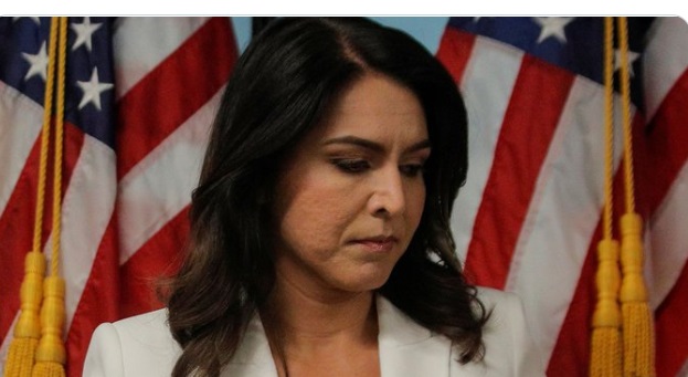 PHOTO Tulsi Gabbard Looking Like She's About To Cry Because Of Media Pressure