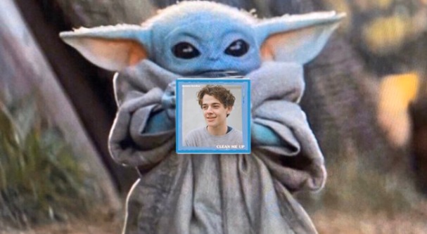 Baby Yoda Screaming Stream Clean Me Up