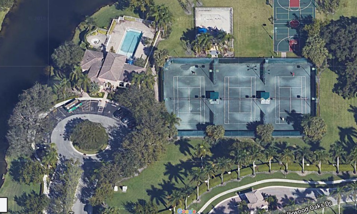 PHOTO Antonio Brown's Hollywood Florida Home Has Three Tennis Courts And A Basketball Court