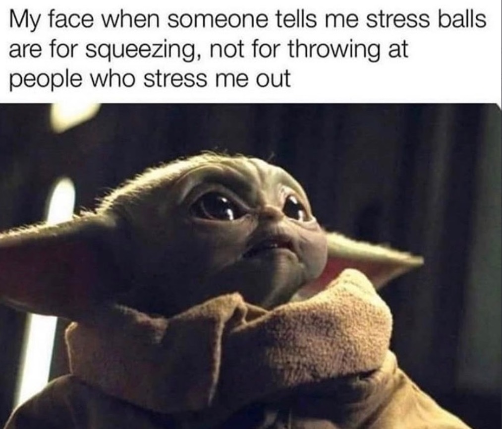 PHOTO Baby Yoda Stress Balls Meme