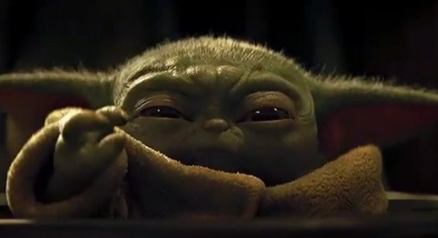 PHOTO Baby Yoda Unleashing The Force Choke