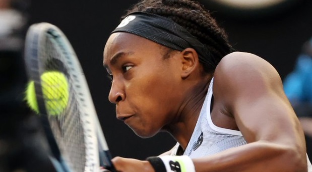 PHOTO Coco Gauff Looking Too Determined For A 15 Year Old