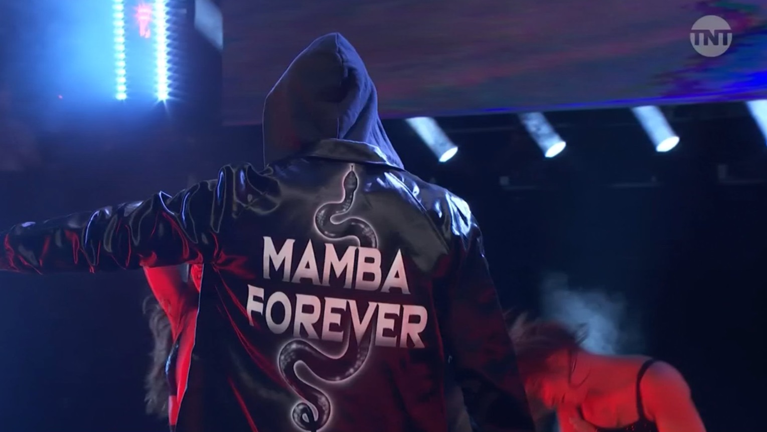PHOTO Damian Lillard Wearing Mamba Forever Jacket During All-Start Saturday Night