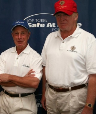 PHOTO Donald Trump And Michael Bloomberg As Golf Buddies