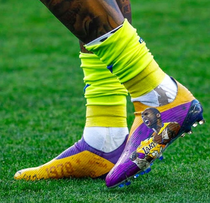 PHOTO Getafe's Kened Kobe Bryant Boots Against Barcelona