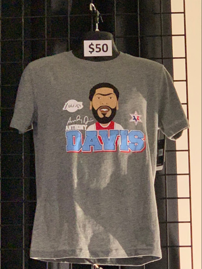 PHOTO Kawhi Leonard Anthony Davis All-Stat Cartoon Shirts Are Going For 50 At All-Star Weekend In Chicago