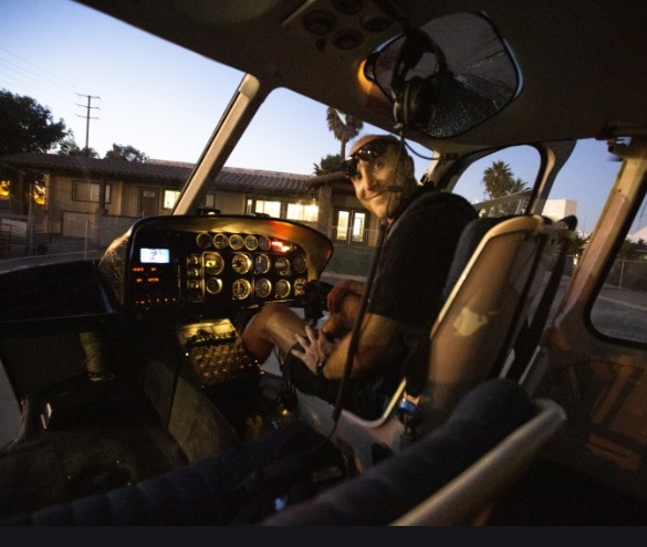 PHOTO Kobe Bryant's Helicopter Pilot Behind The Controls