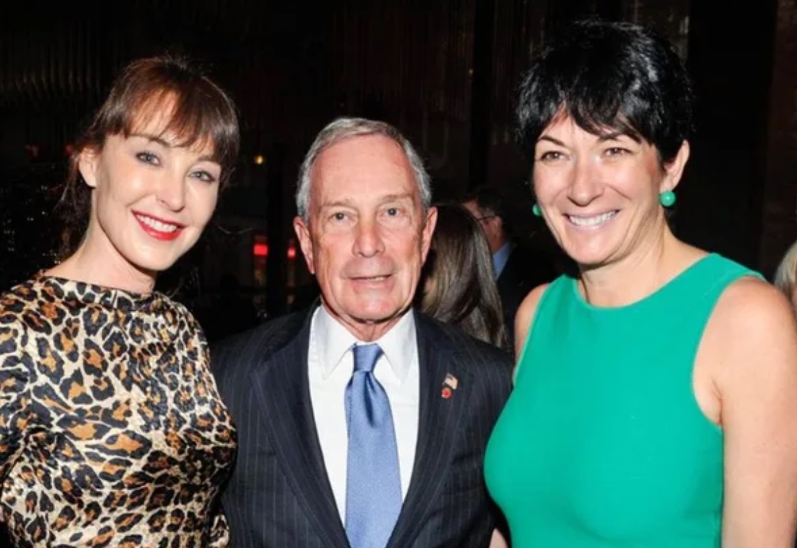 PHOTO Michael Bloomberg With Jeffrey Epstein's Girlfriend