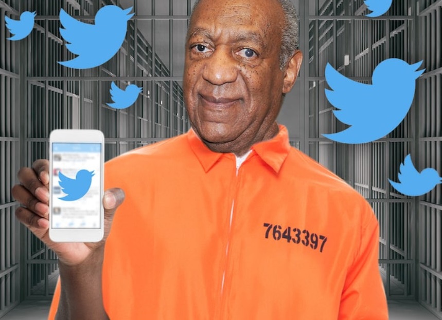 PHOTO Of Bill Cosby Tweeting From An Iphone 6 Inside Maximum Security Prison