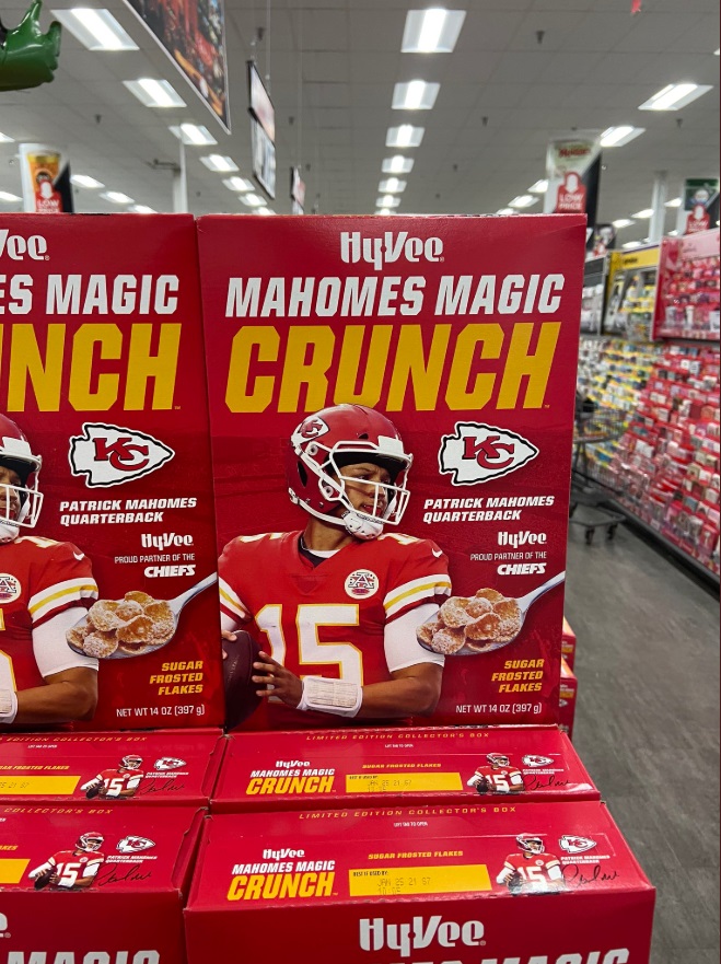 PHOTO Patrick Mahomes Magic Crunch Cereal Being Sold In Kansas City