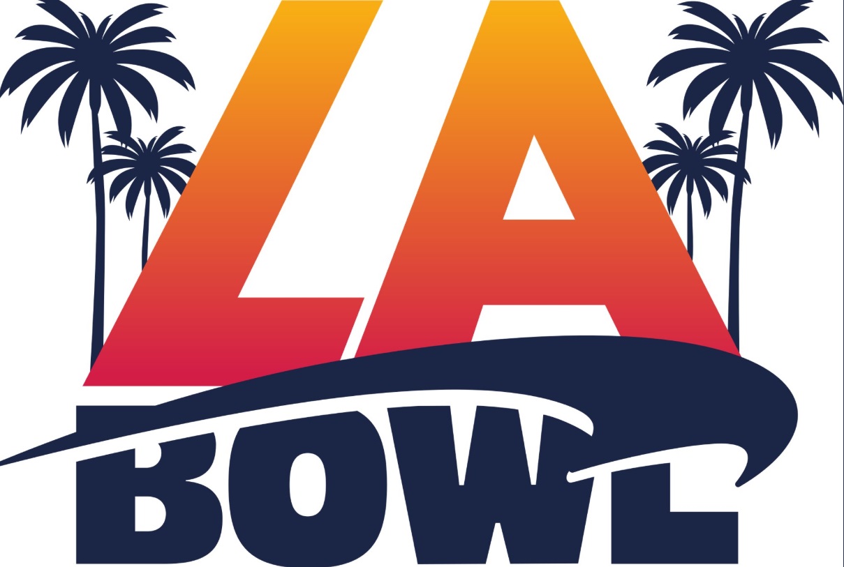 PHOTO SoFi Stadium LA Bowl Logo