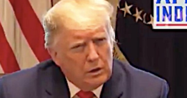 PHOTO Donald Trump's Confused Face When Medical Expert Says It Will Take 1.5 Years To Contain Corona Virus