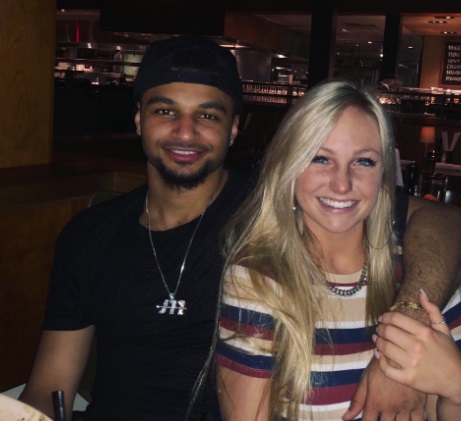Jamal Murray On A Date With His Girlfriend. 