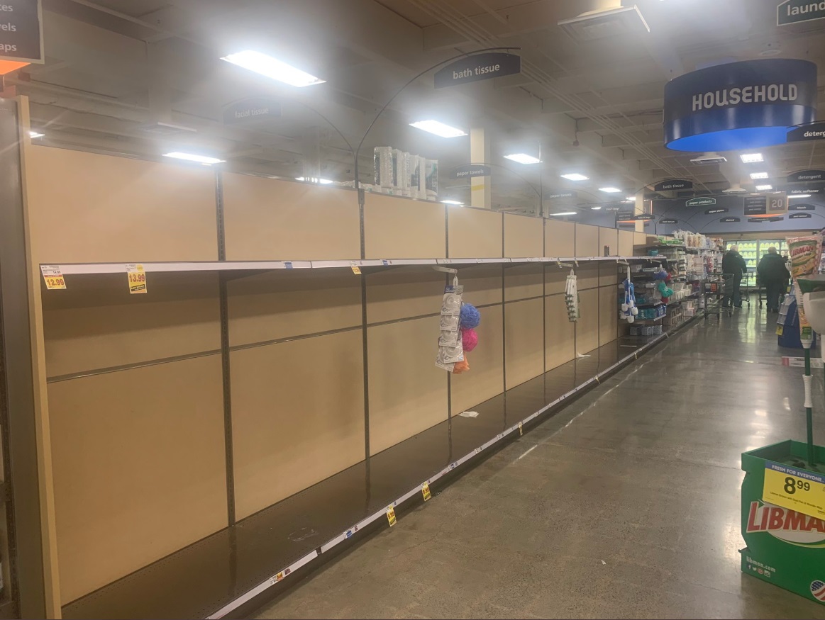 PHOTO Shelves For Toilet Paper In Seattle Cleared Out At Fred Meyer
