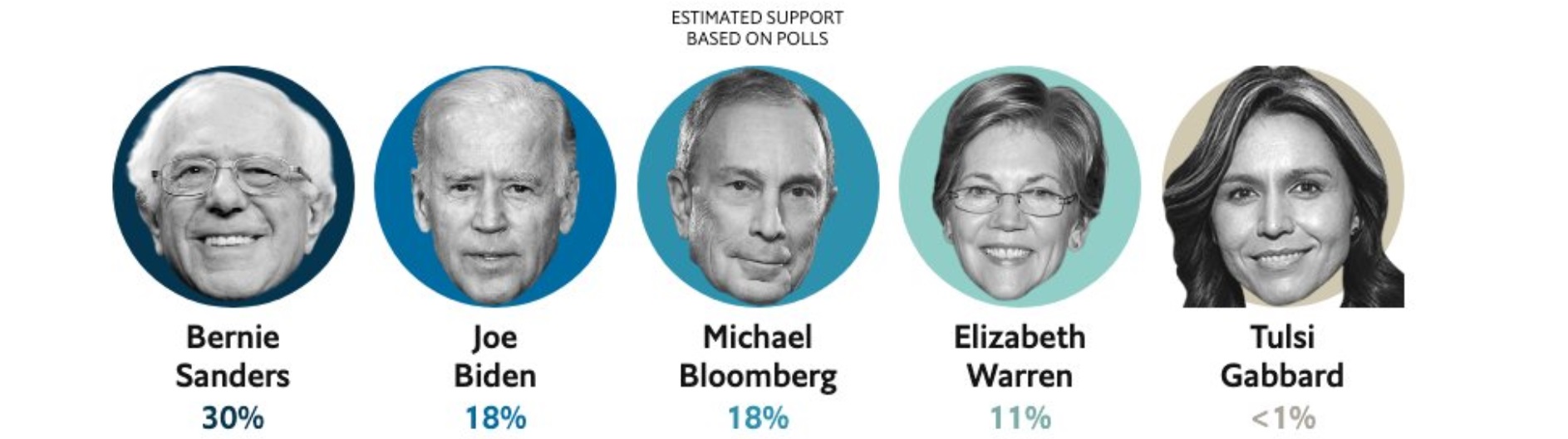 PHOTO Tulsi Gabbard Is Now In Top 5 In Presidential Race For Refusing To Drop Out With Just 1% Of Support