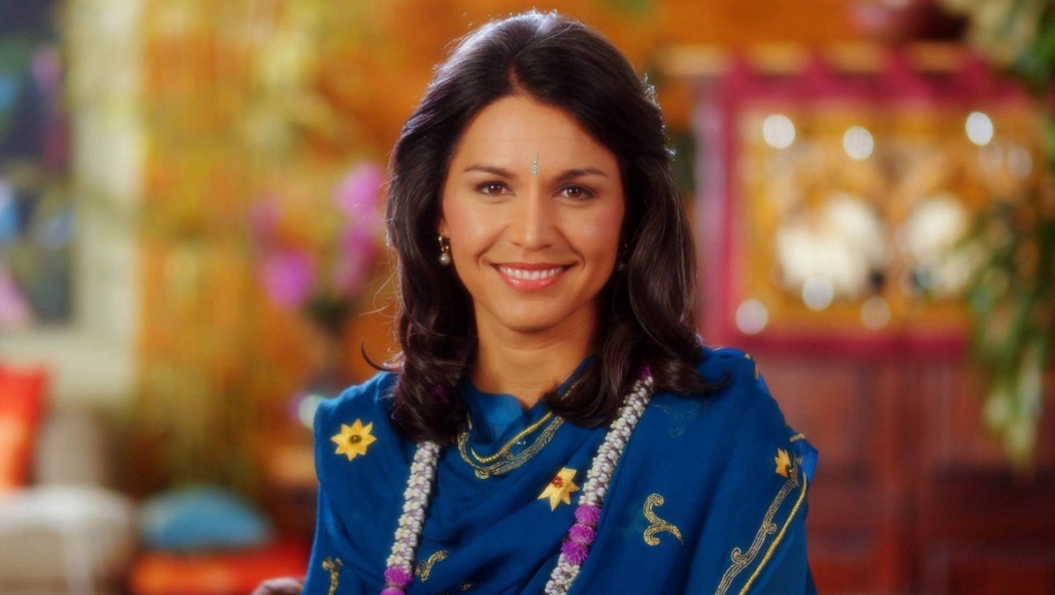 PHOTO Tulsi Gabbard Wearing Pro Palestinian Attire
