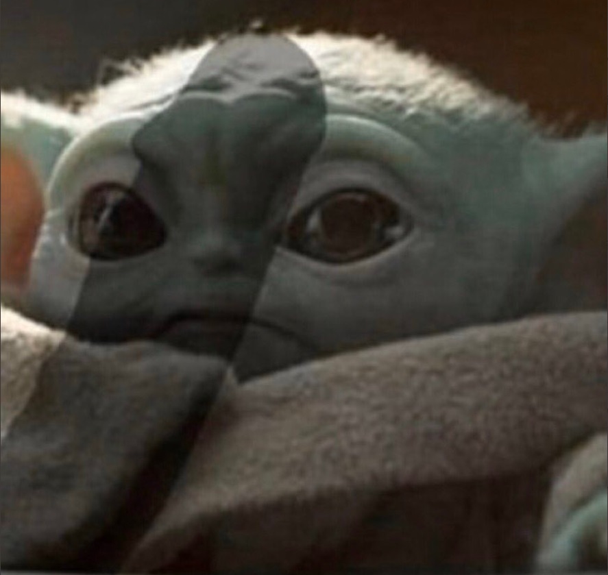PHOTO When The D Is On Baby Yoda's Mind
