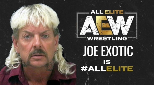 PHOTO AEW's All Elite Joe Exotic Wrestling
