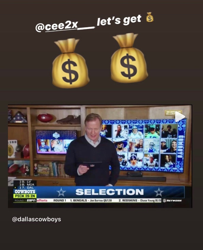 PHOTO Amari Cooper Very Happy With Cowboys Signing CeeDee Lamb