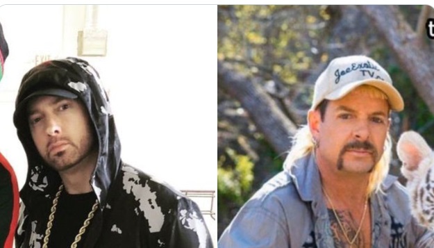 PHOTO Eminem Looks Like Joe Exotic