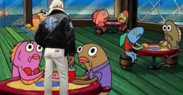 PHOTO Joe Exotic Going Table To Table Asking If You Want A Refund