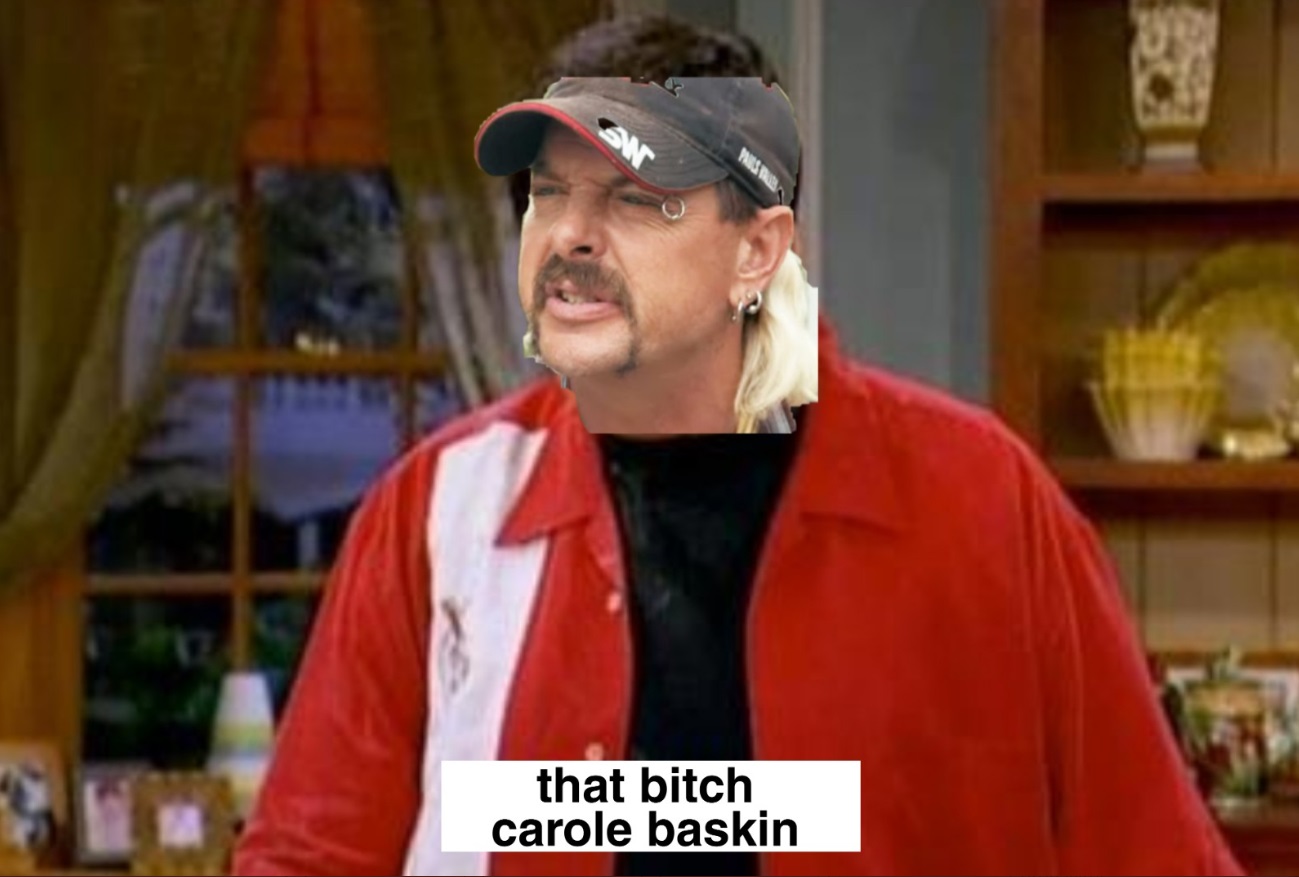 PHOTO Joe Exotic When He Finds Out He Has Corona Virus