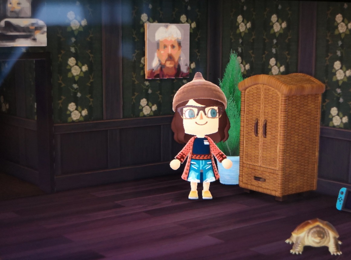 PHOTO QR Code Made For Joe Exotic In Animal Crossing