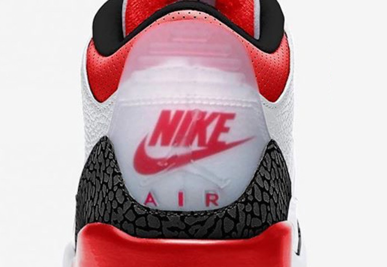 PHOTO Air Jordan 3 Fire Red