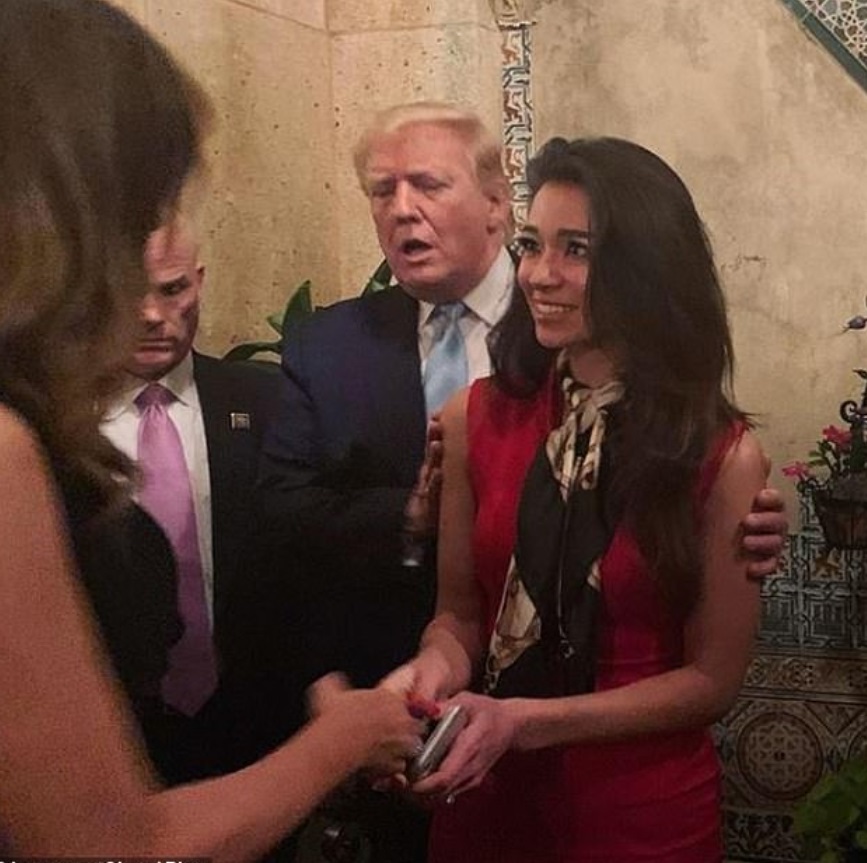 PHOTO Donald Trump Inappropriately Touching White House Reporter
