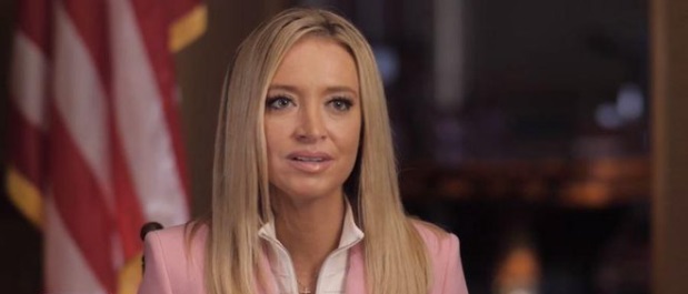 PHOTO Kayleigh McEnany Crying In A Pink Suit