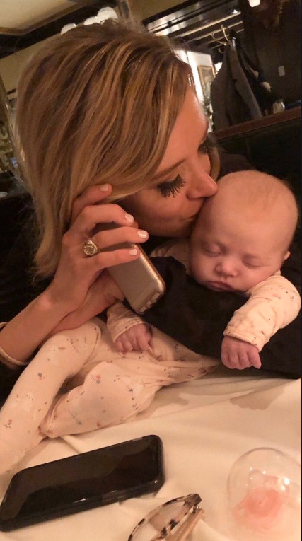 PHOTO Kayleigh McEnany Kissing Her Baby