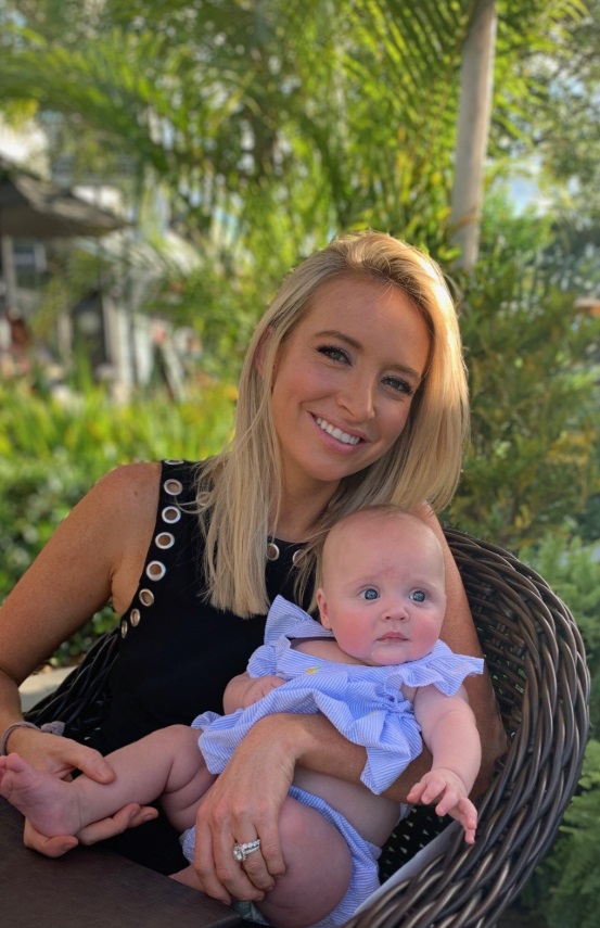 PHOTO Kayleigh McEnany's Baby With Sour Look On Its Face Hating Being Held By Her