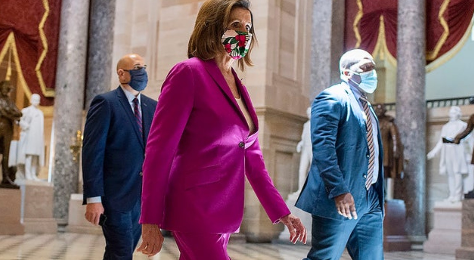 PHOTO Lawmakers In Washington DC Wearing Face Coverings