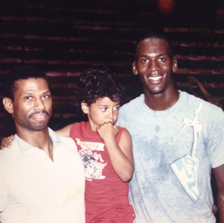 PHOTO Michael Jordan As A Kid Was THICK