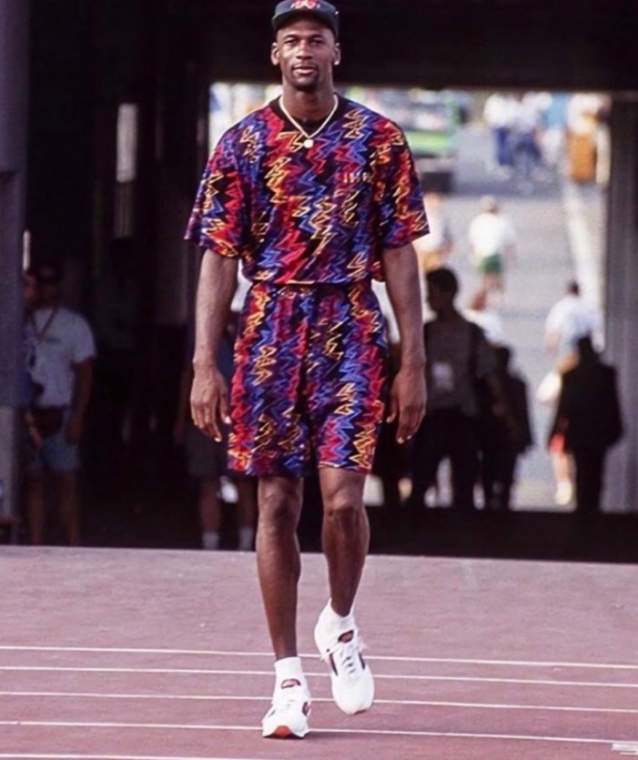 PHOTO Michael Jordan Wearing The Most Absurd Outfit In The Last Dance
