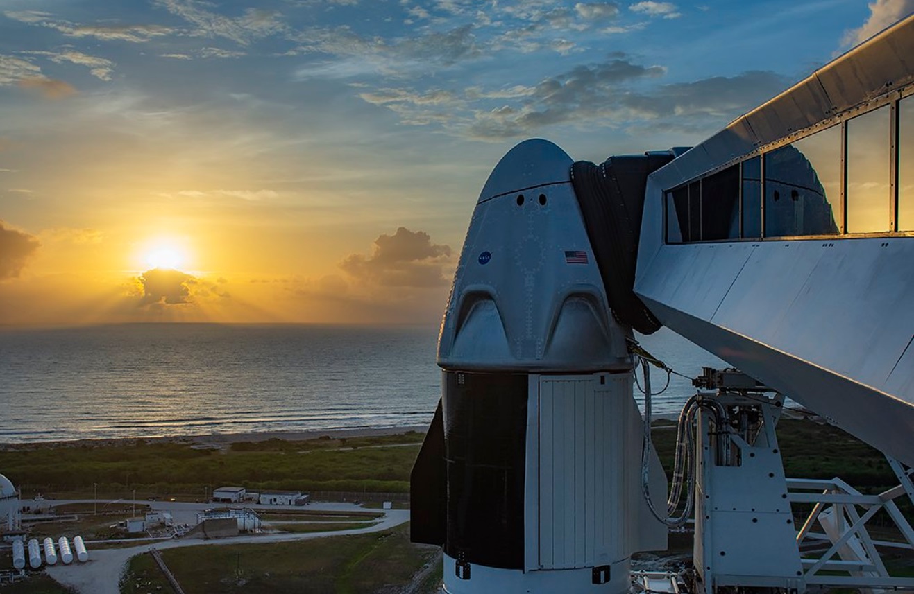 PHOTO Sun Rising Over Elon Musk's SpaceX