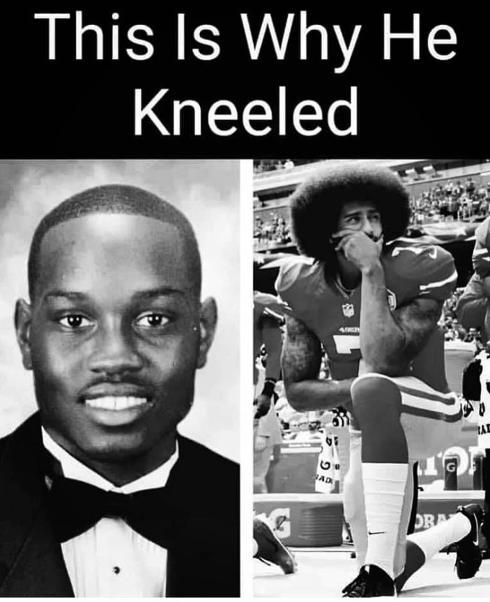 PHOTO This Is Why He Kneeled Colin Kaepernick Ahmaud Arbery Meme