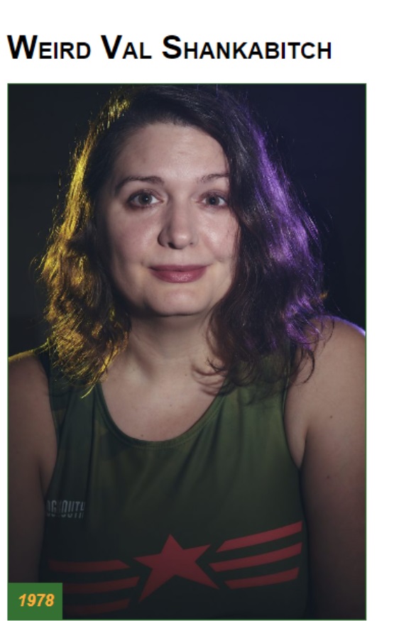 PHOTO Weird Val Shankabitch