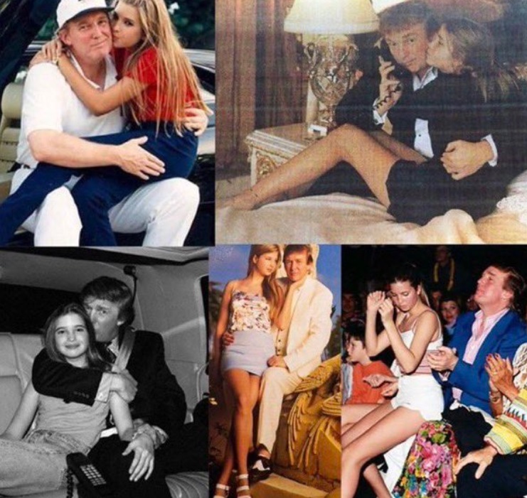 PHOTOS Donald Trump Coddling His Daughter Ivanka Like She's His Girlfriend
