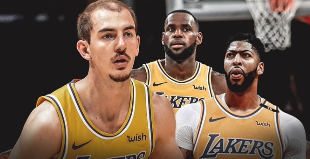 PHOTO Alex Caruso Included In Lakers Big 3