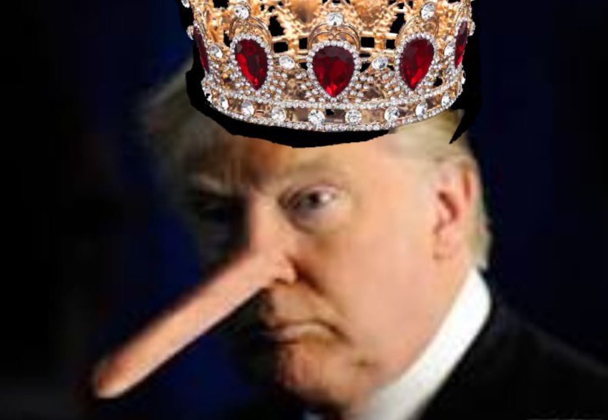 PHOTO Donald Trump's Nose Is So Long From Lying It Looks Like A Hot Dog