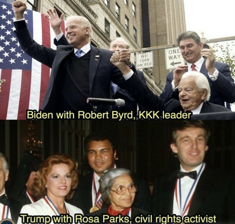PHOTO Joe Biden With A KKK Leader