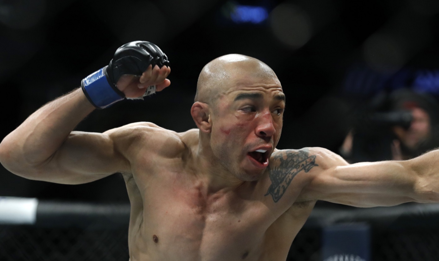 PHOTO Jose Aldo's Face Blood After Taking A Beating At UFC 251