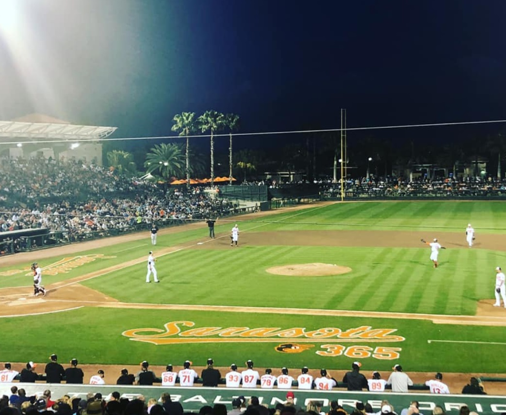 PHOTO Kayleigh McEnany Had Terrible Seats At A Baltimore Orioles Spring Training Game