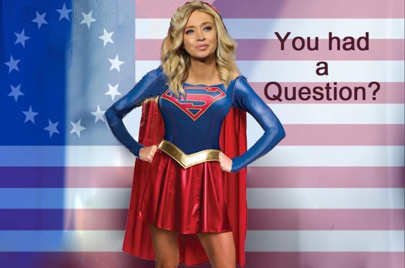PHOTO Kayleigh McEnany In A Super Women Costume