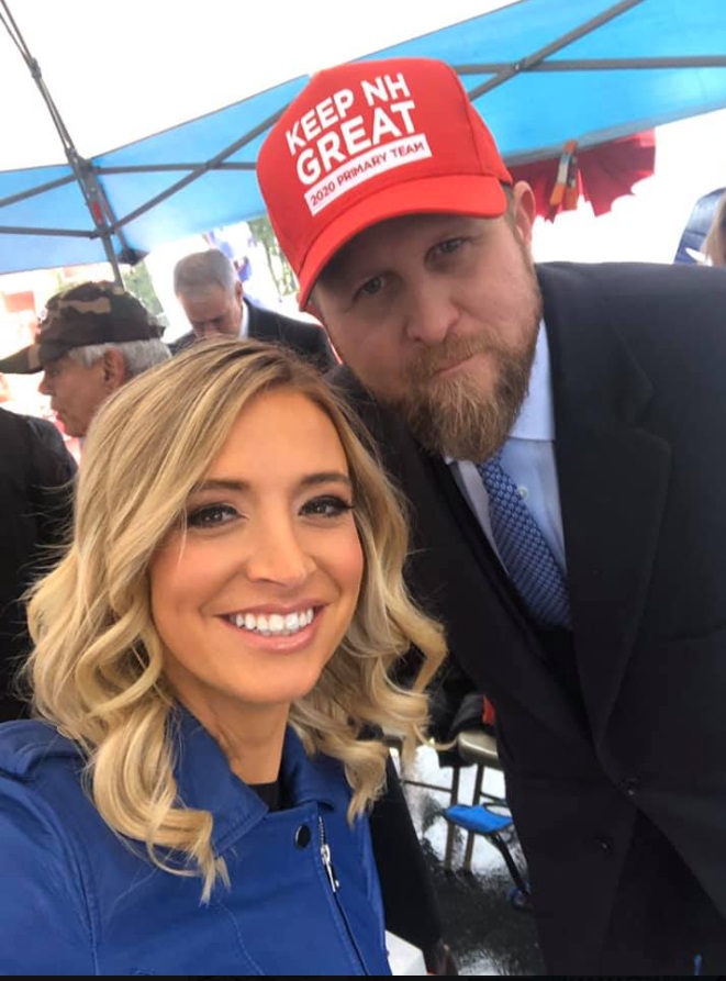 PHOTO Kayleigh McEnany With Brad Parscale